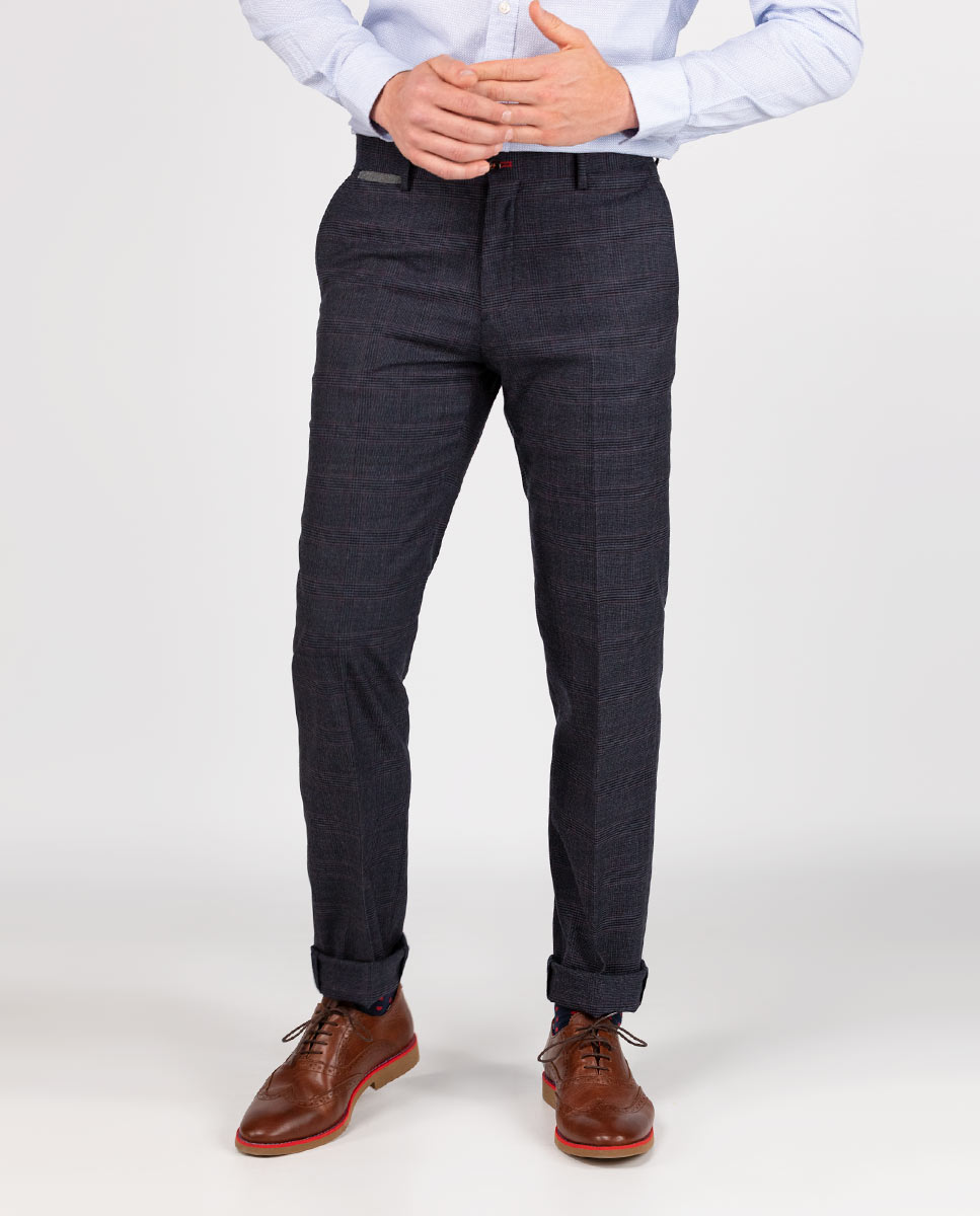 Ppte Gales Navy Suit Trousers