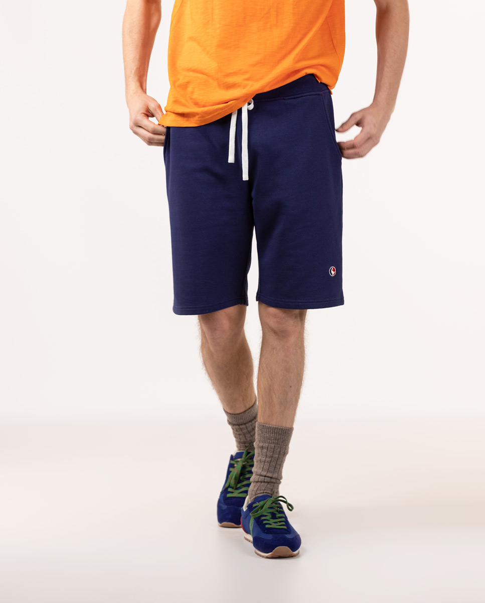 Navy Bermuda Joggers