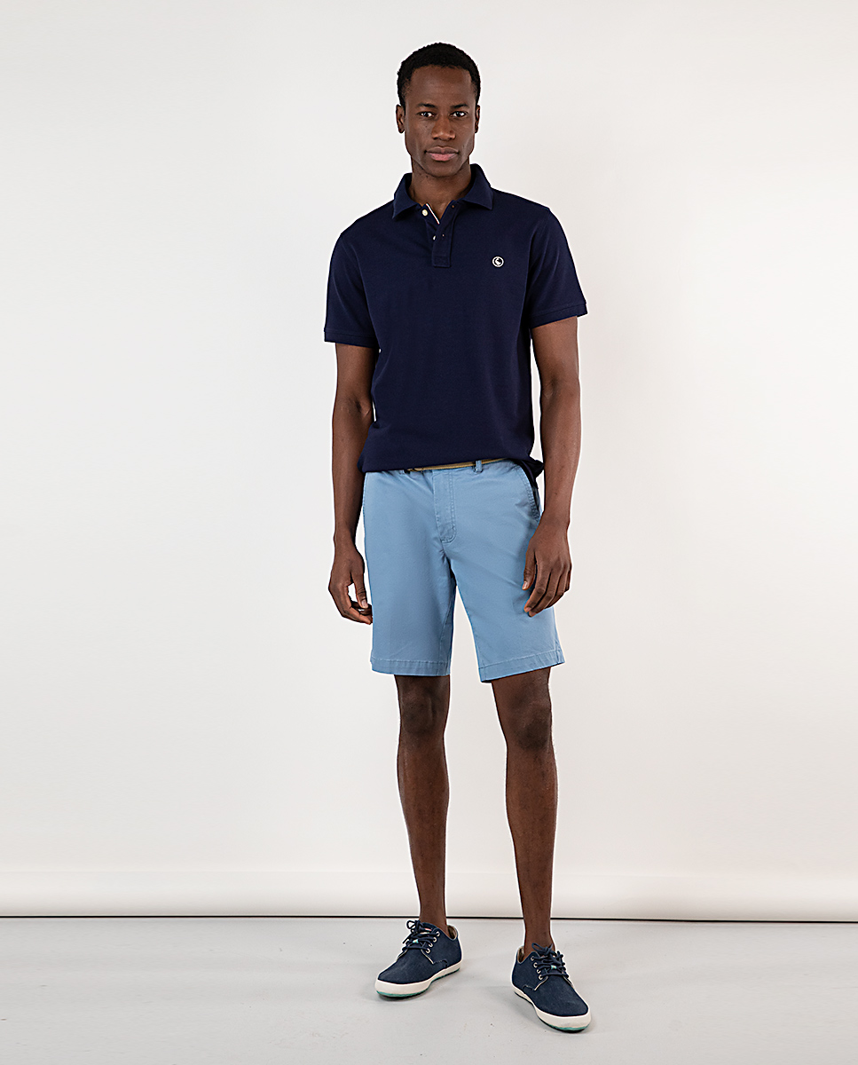 Blue Bermuda Shorts  
