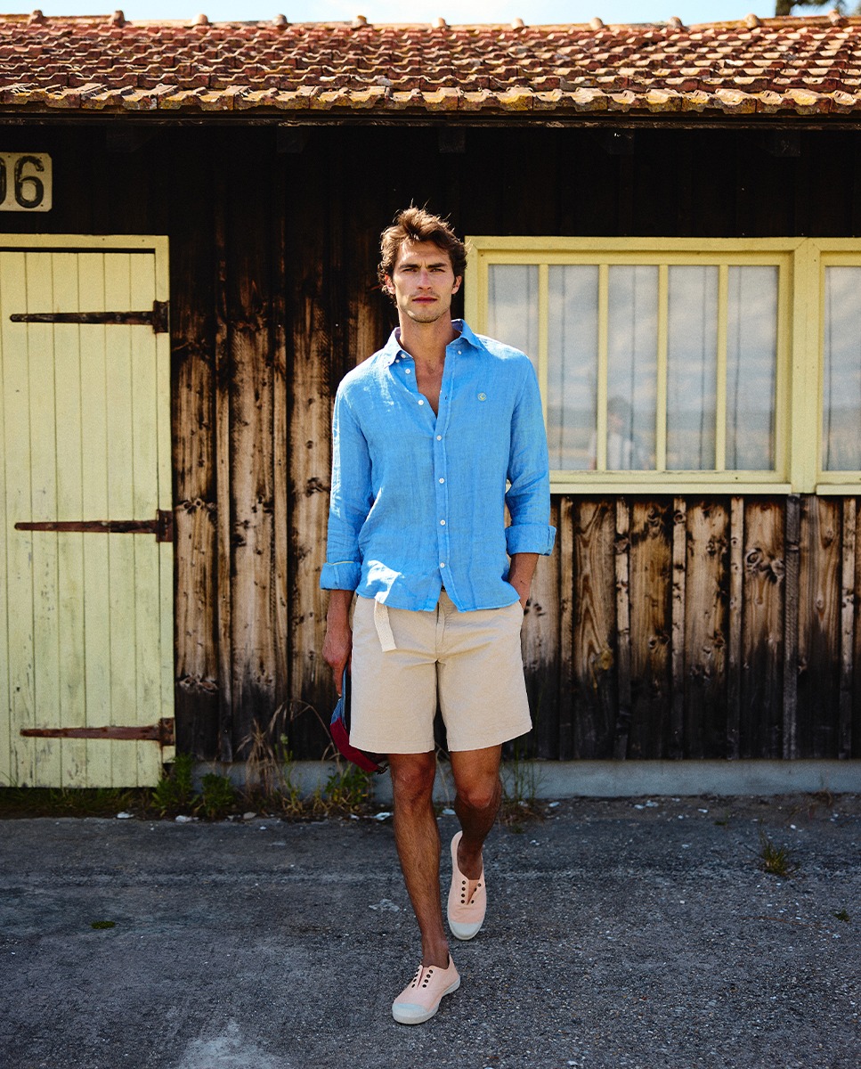 Bermuda Básica Beige