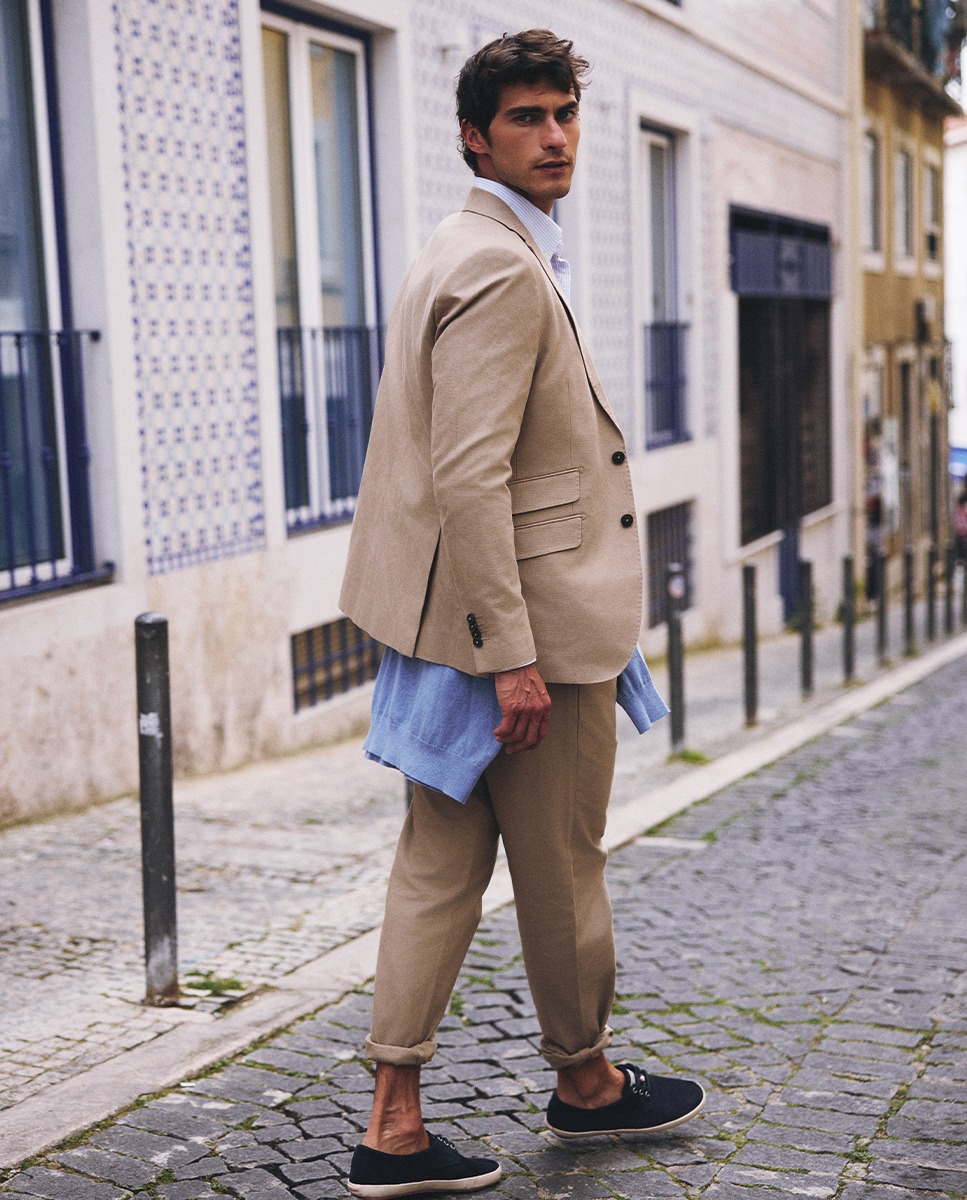 Beige Panama Trouser Separate