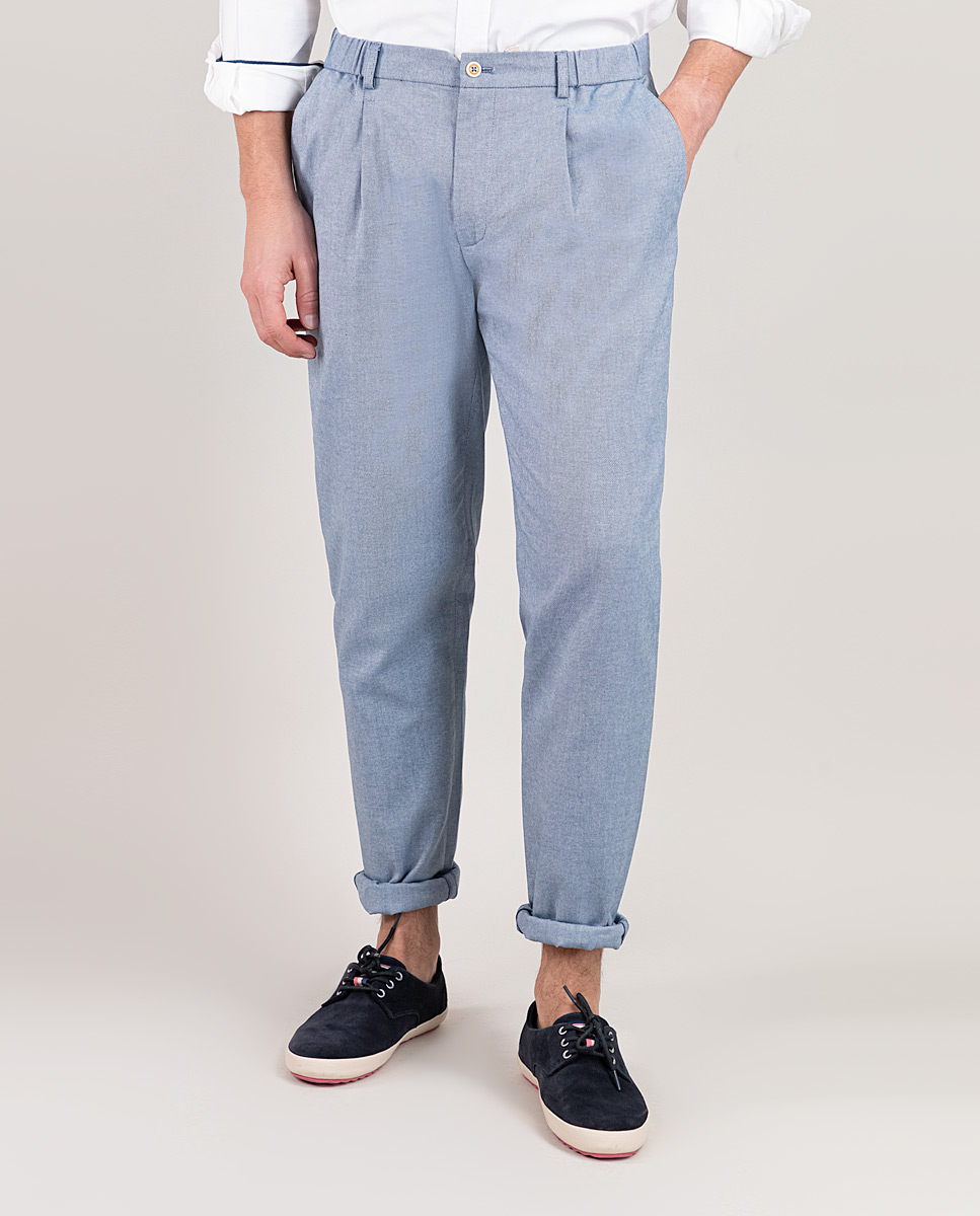 Pantalón Coordinado Oxford Marino