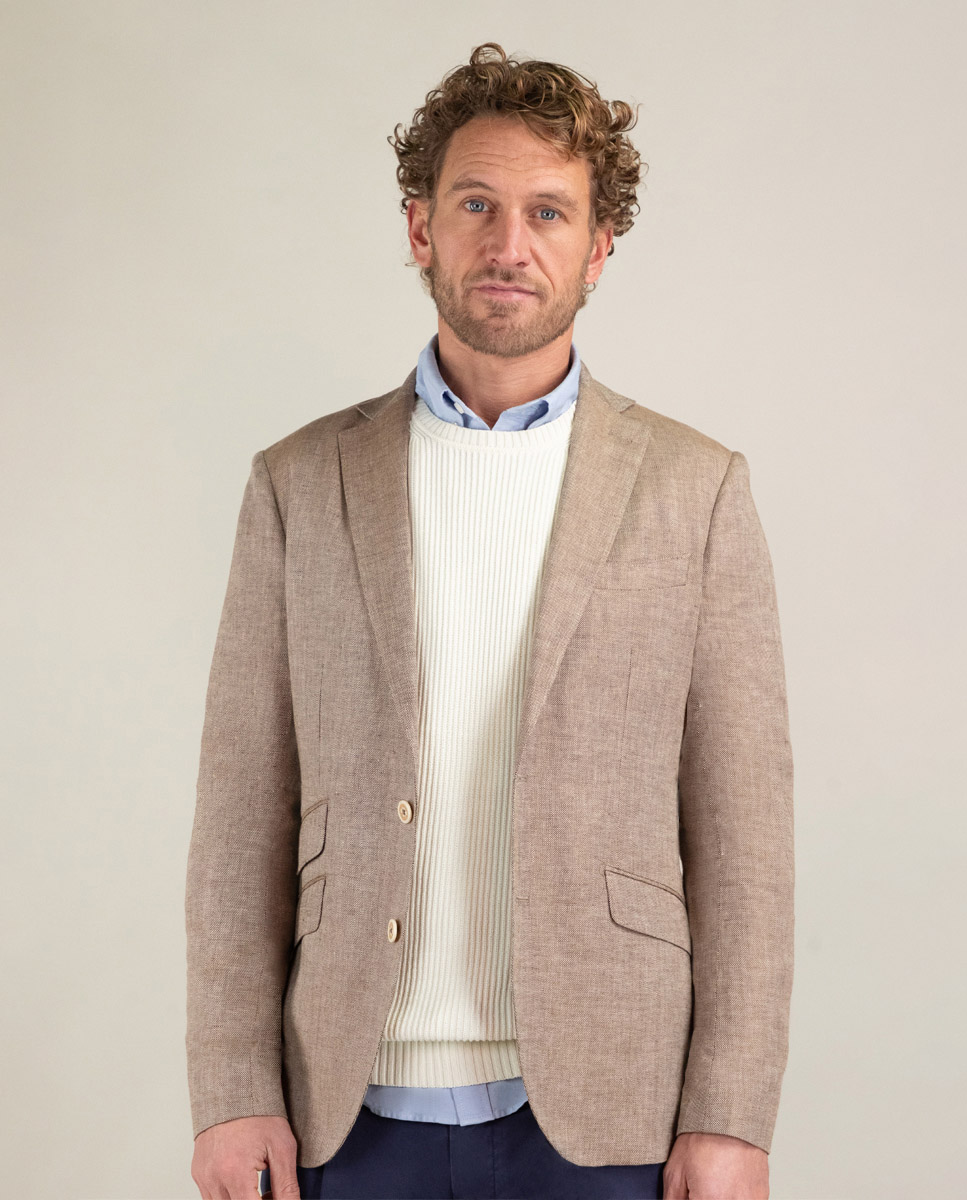 Americana Lino Tostado