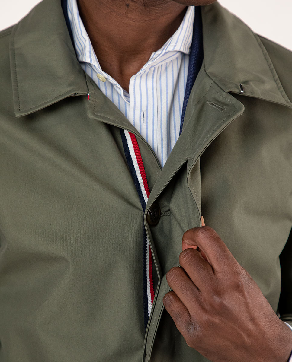 Trenchcoat Packable Grün  