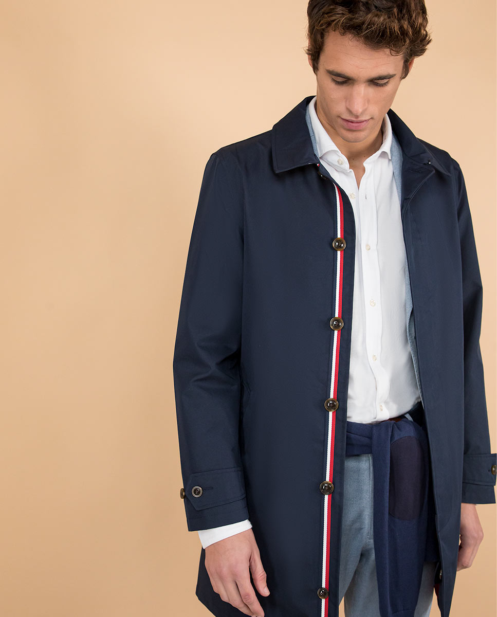 Trenchcoat Packable Navy  