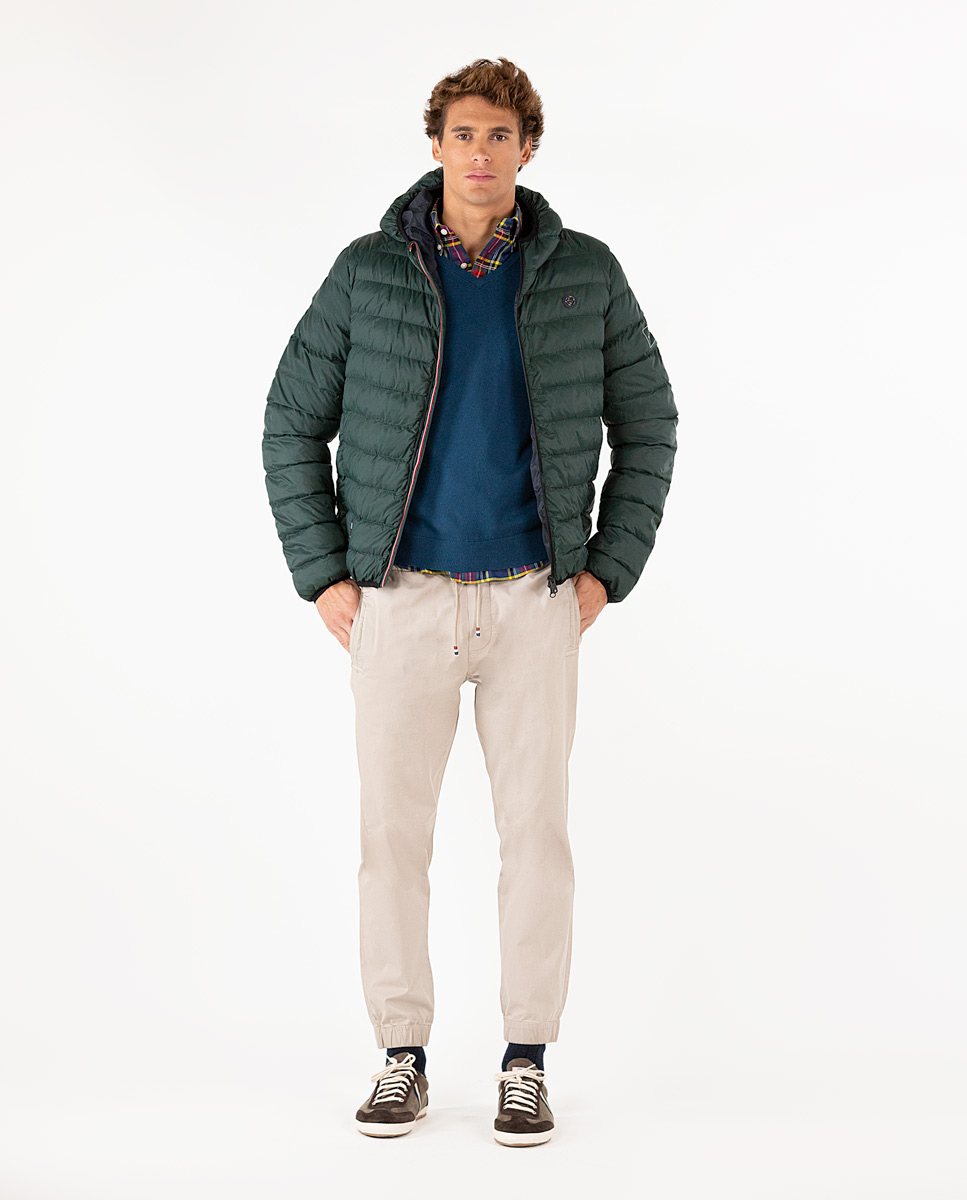 Cazadora Calefactable Verde