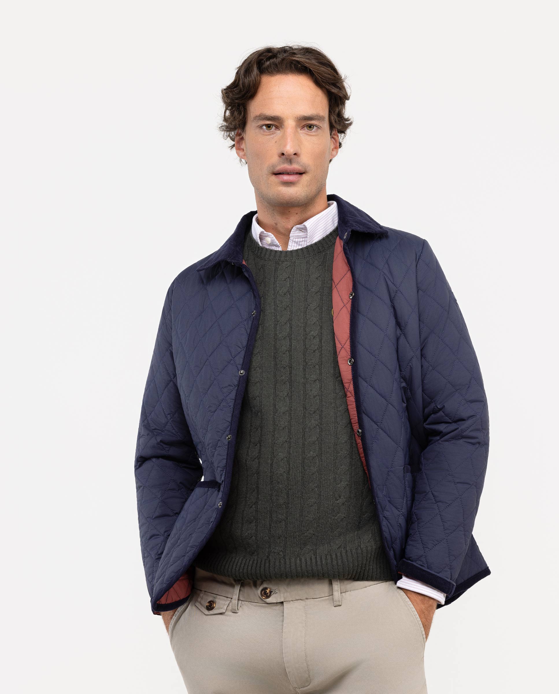 Husky Acolchado Marino