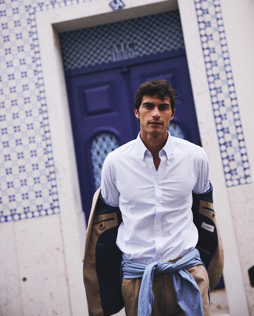 Light Blue Yale Oxford Shirt