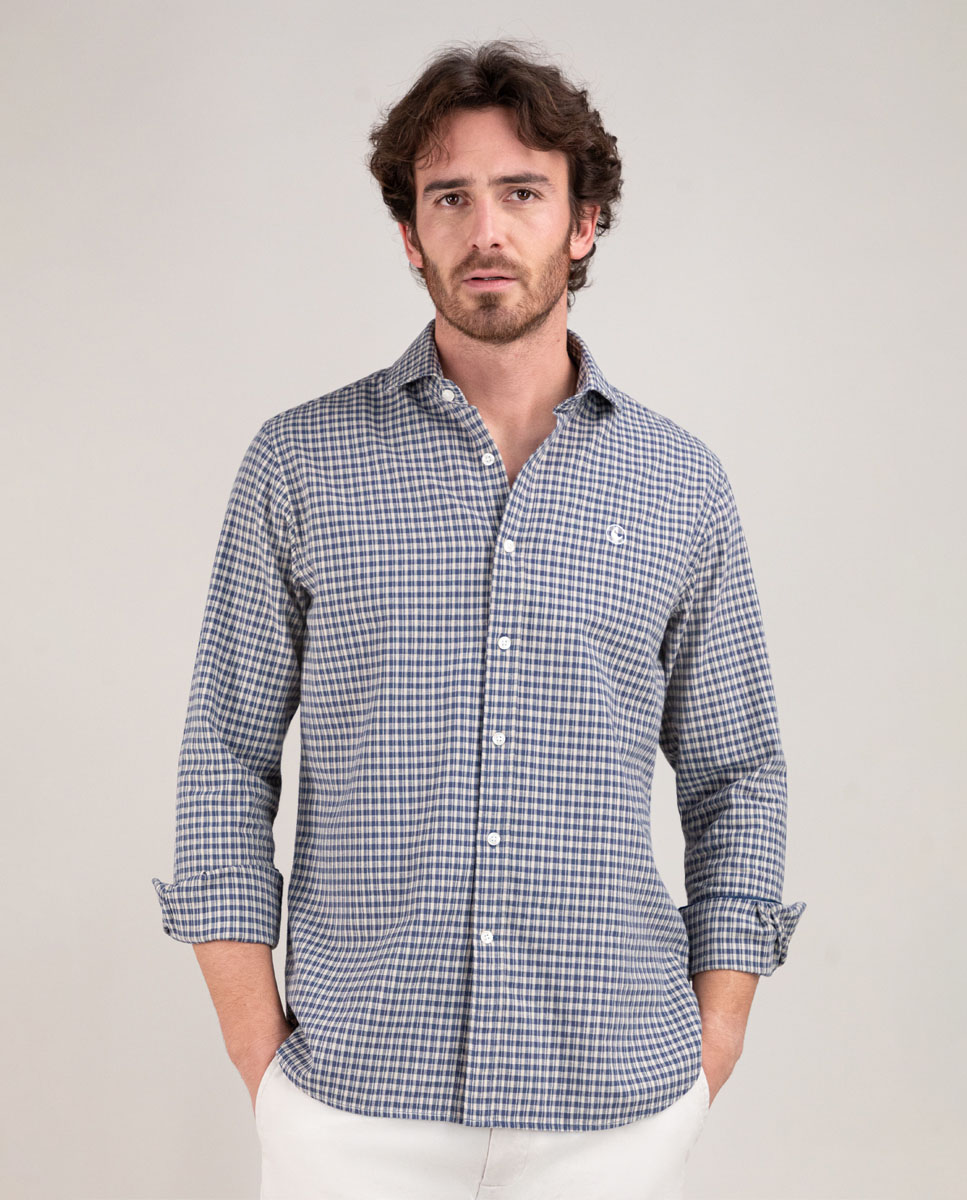 Camisa Denim Cuadro Denim