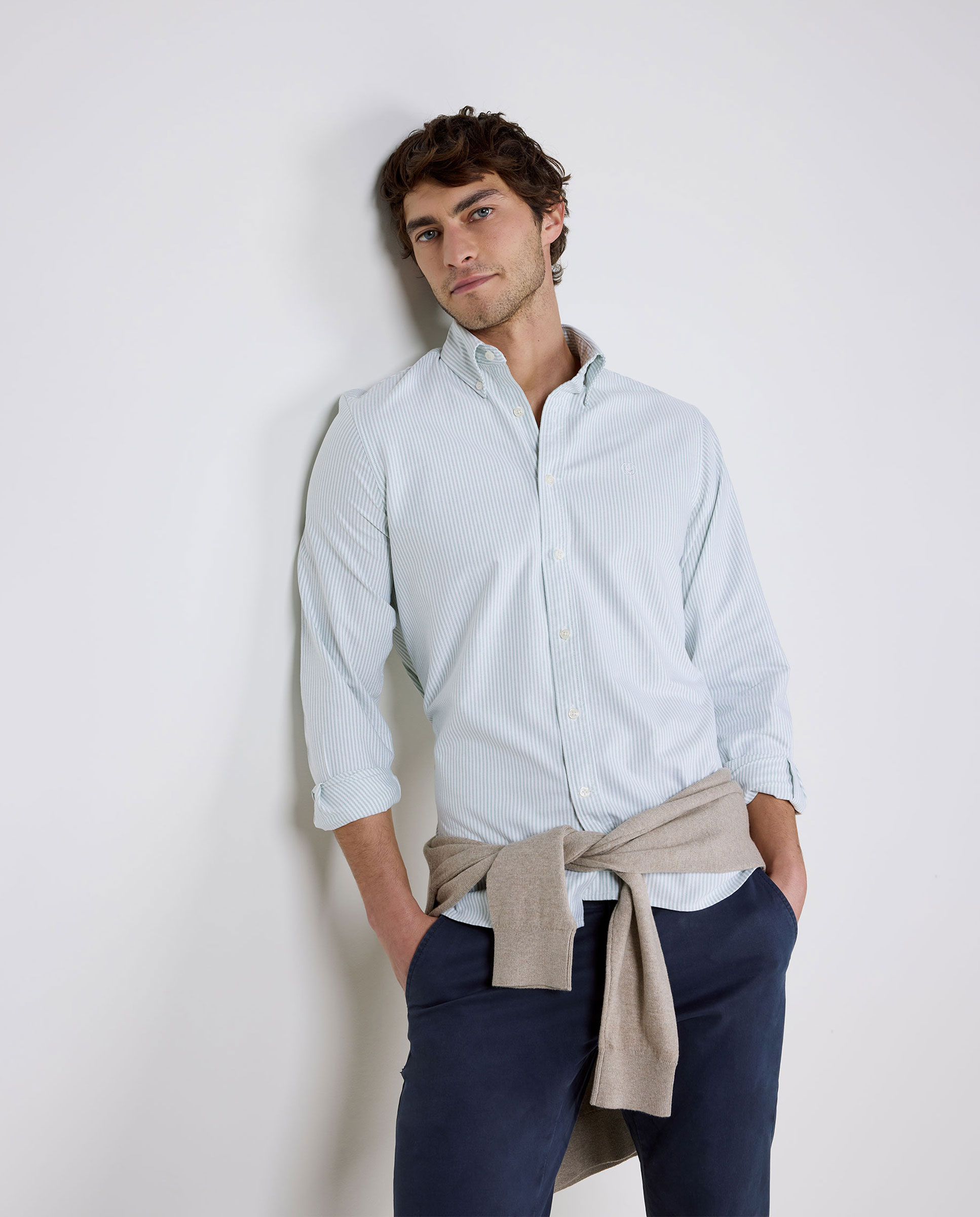 Camisa Oxford Yale Verde