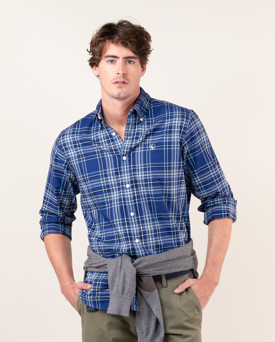 Chemise Tartan Marine