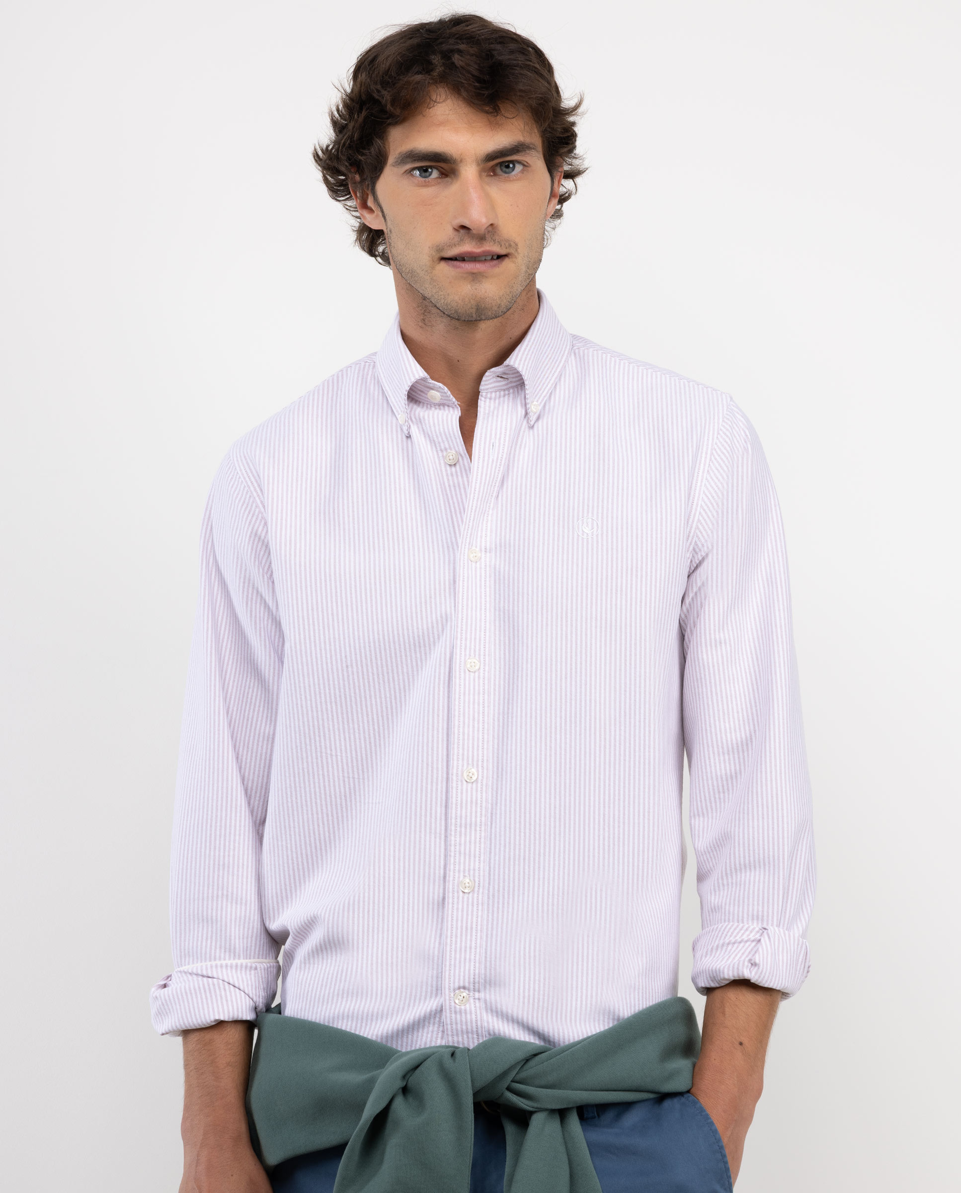 Pink Yale Oxford Shirt
