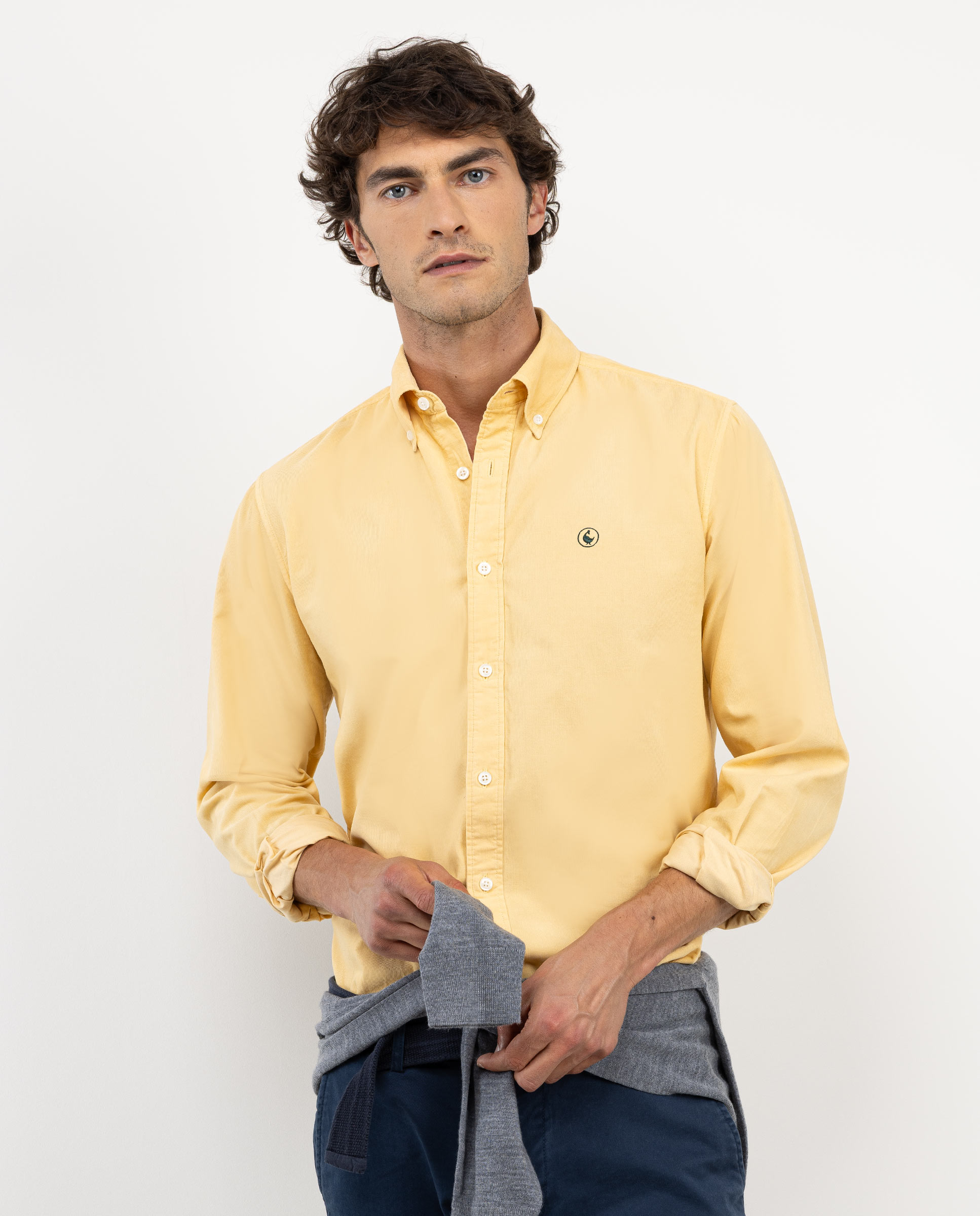 Yellow Woollen Shirt