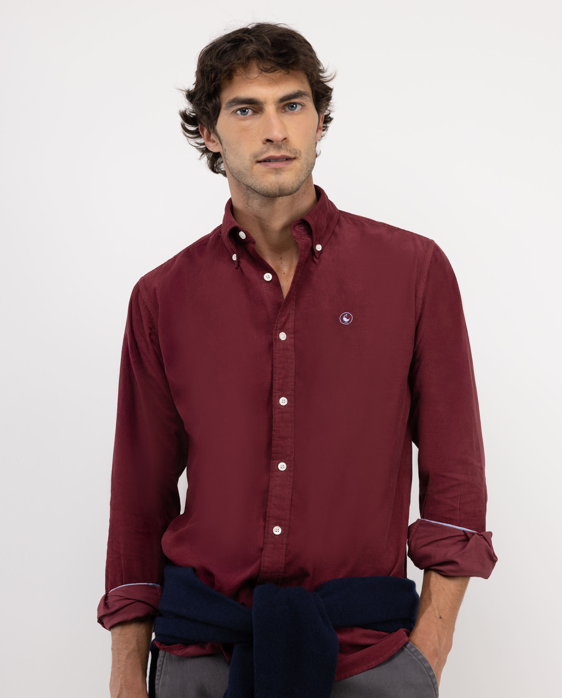 Maroon Woollen Shirt