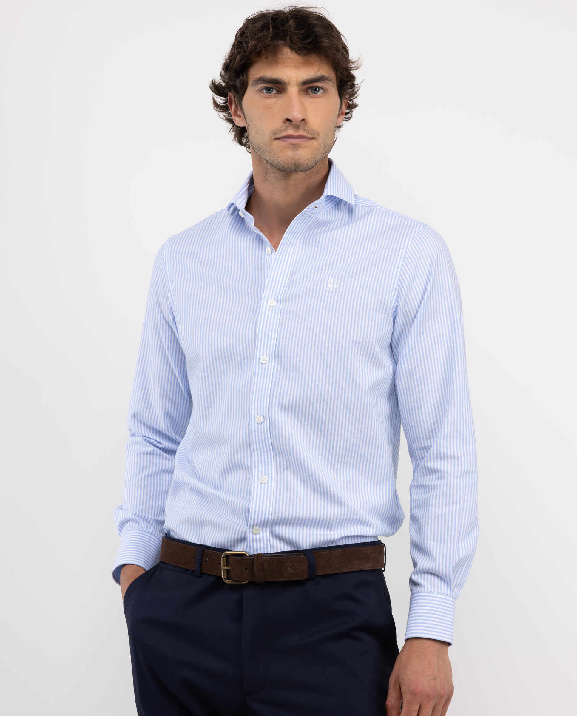 Light Blue Kodak Pinpoint Dress Shirt