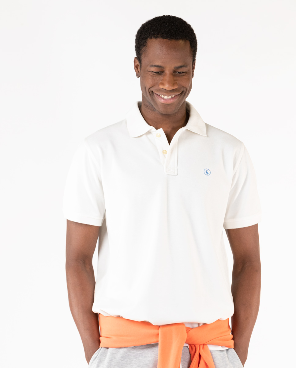 Polo Lavado Blanco