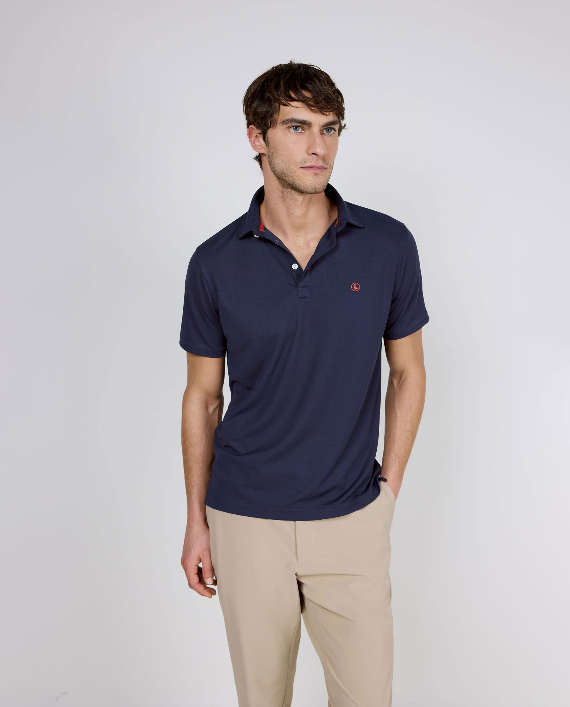 Polo Manga Corta Sepiia Marino