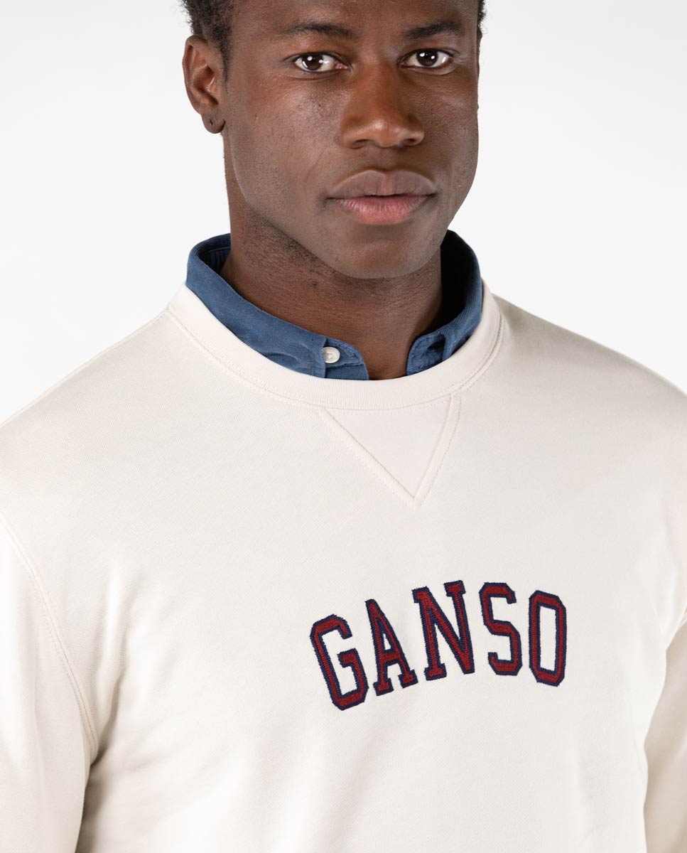 Light Grey Crew Neck Sweatshirt