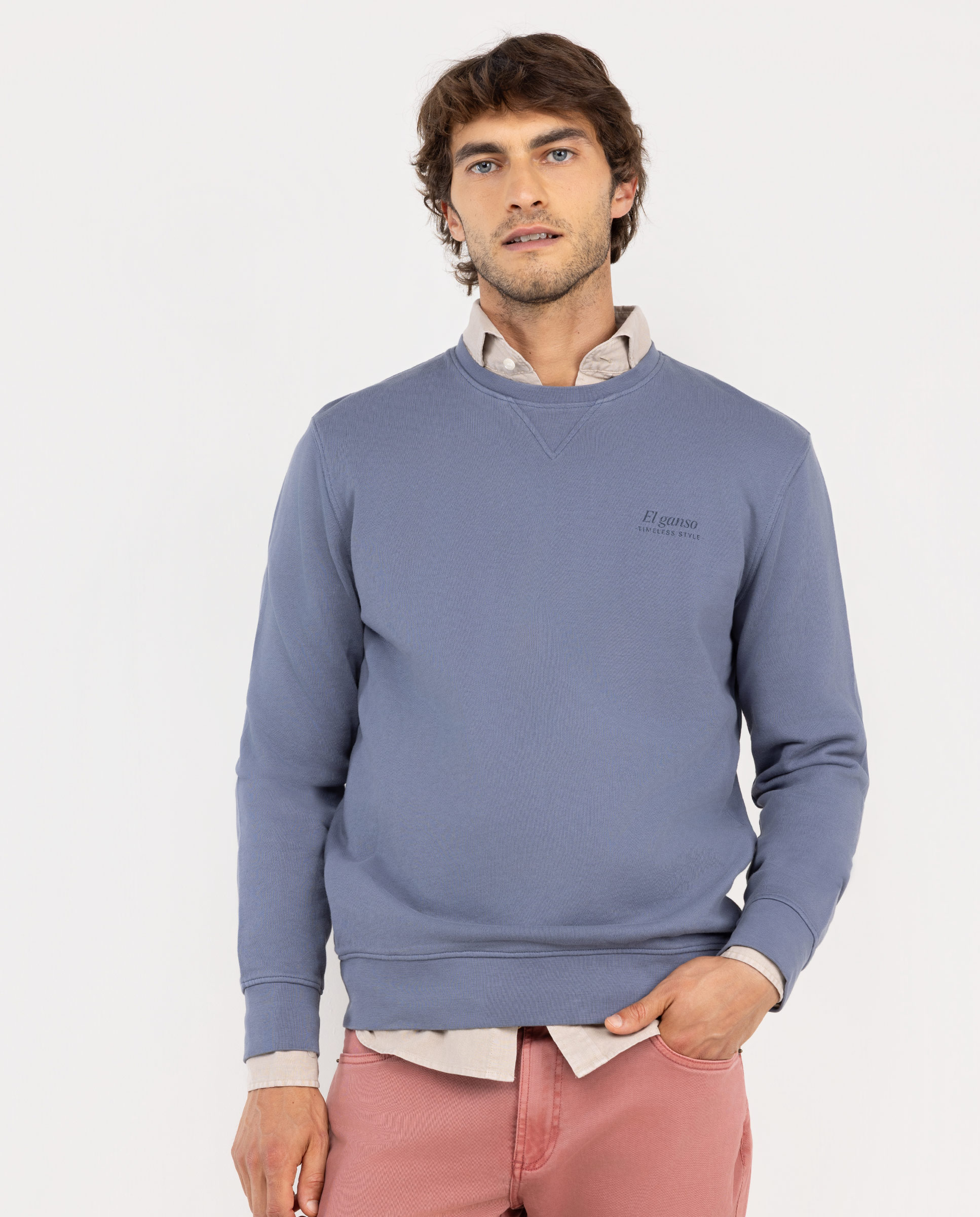 Sudadera Timeless Petroleo