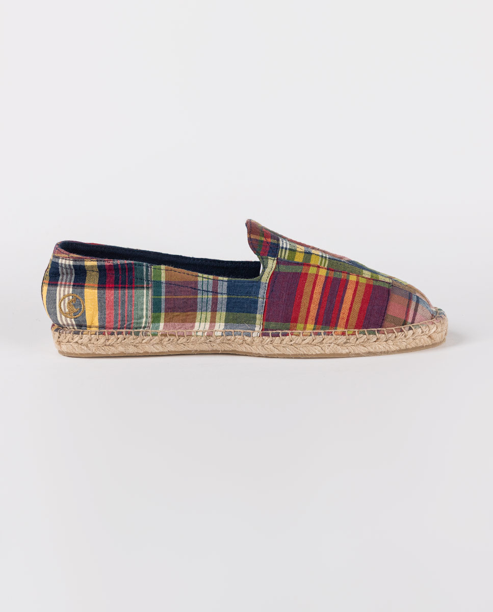 Madras Check Espadrilles