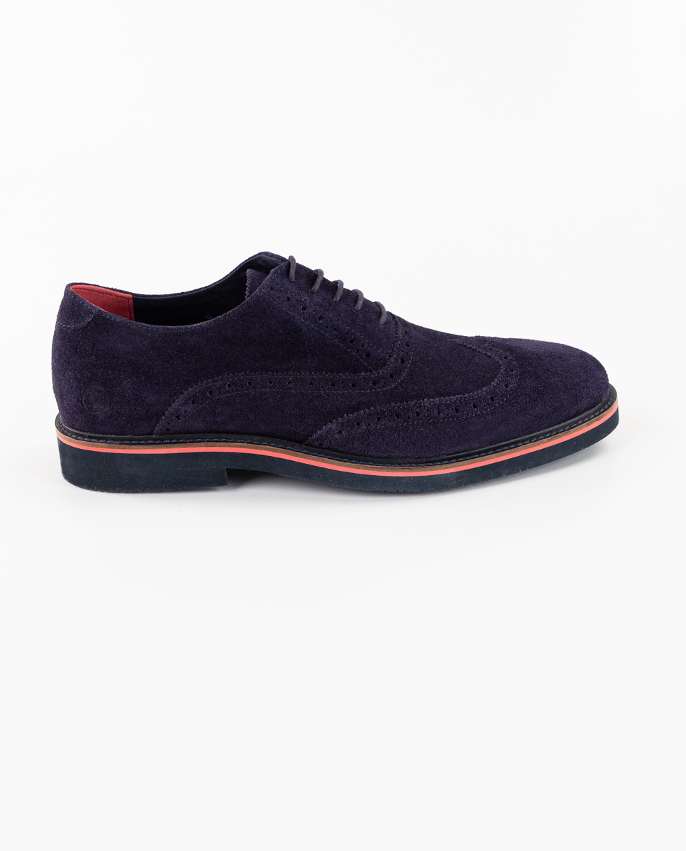 Zapato Oxford Ante Marino