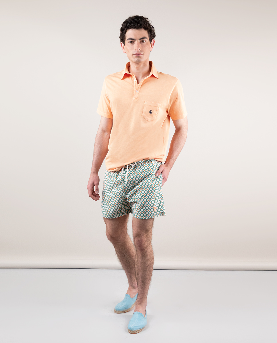 Bañador Estampado Verde