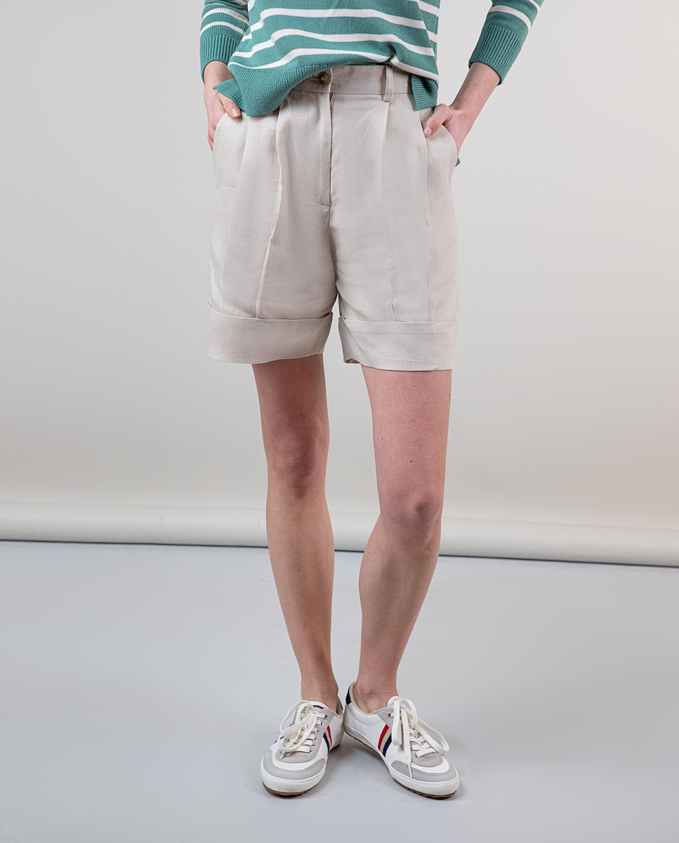Bermuda Lino Beige