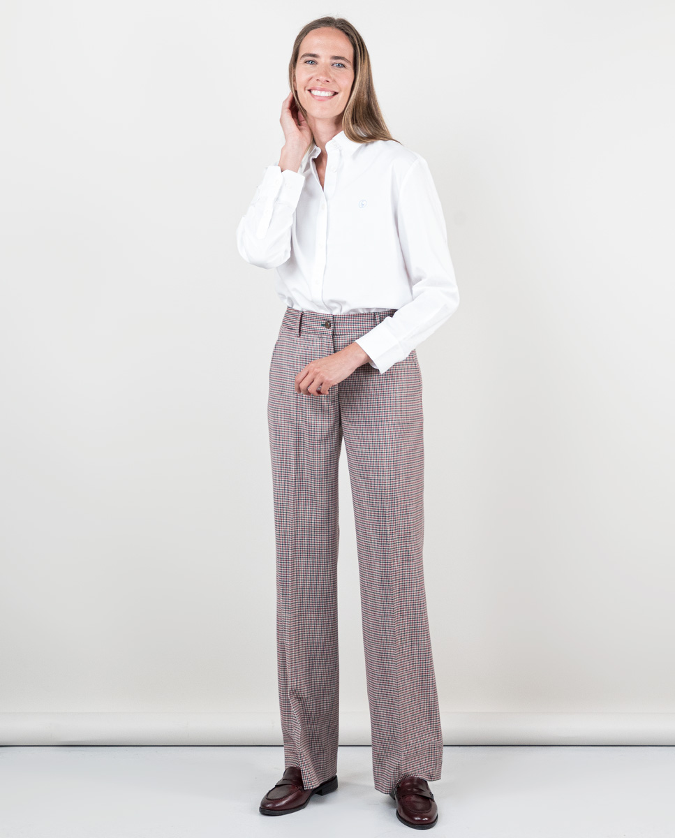 Pantalón Coordinado Harrys Granate y Azul