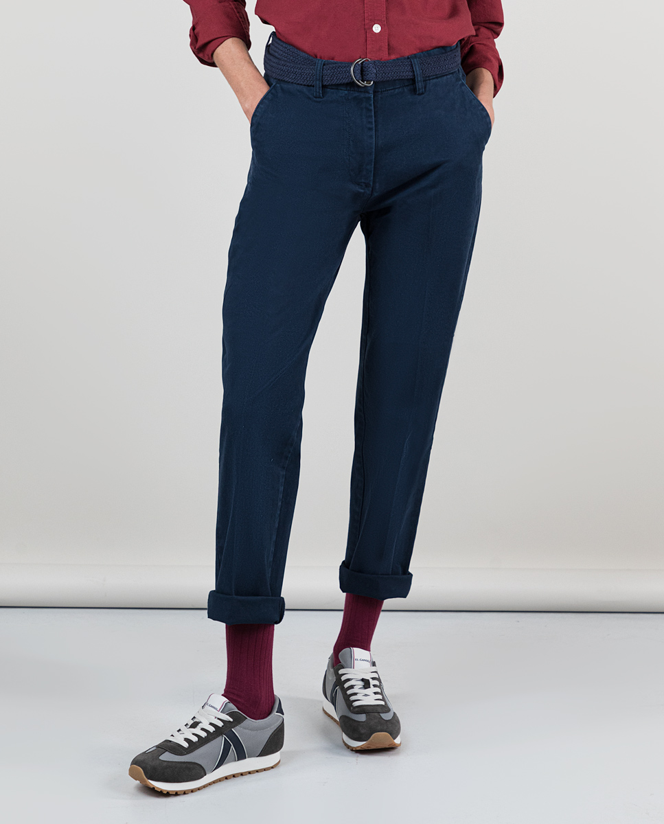 Pantalón Chino Marino