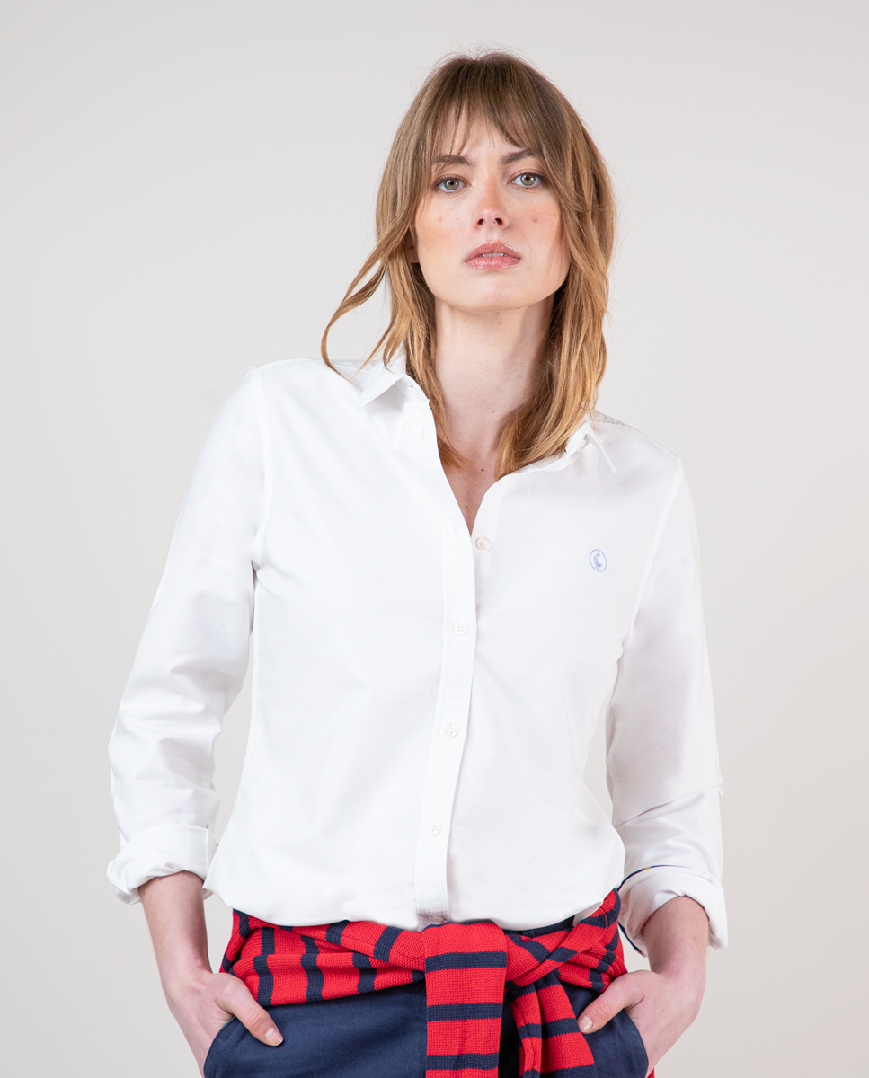 Chemise Oxford Blanche