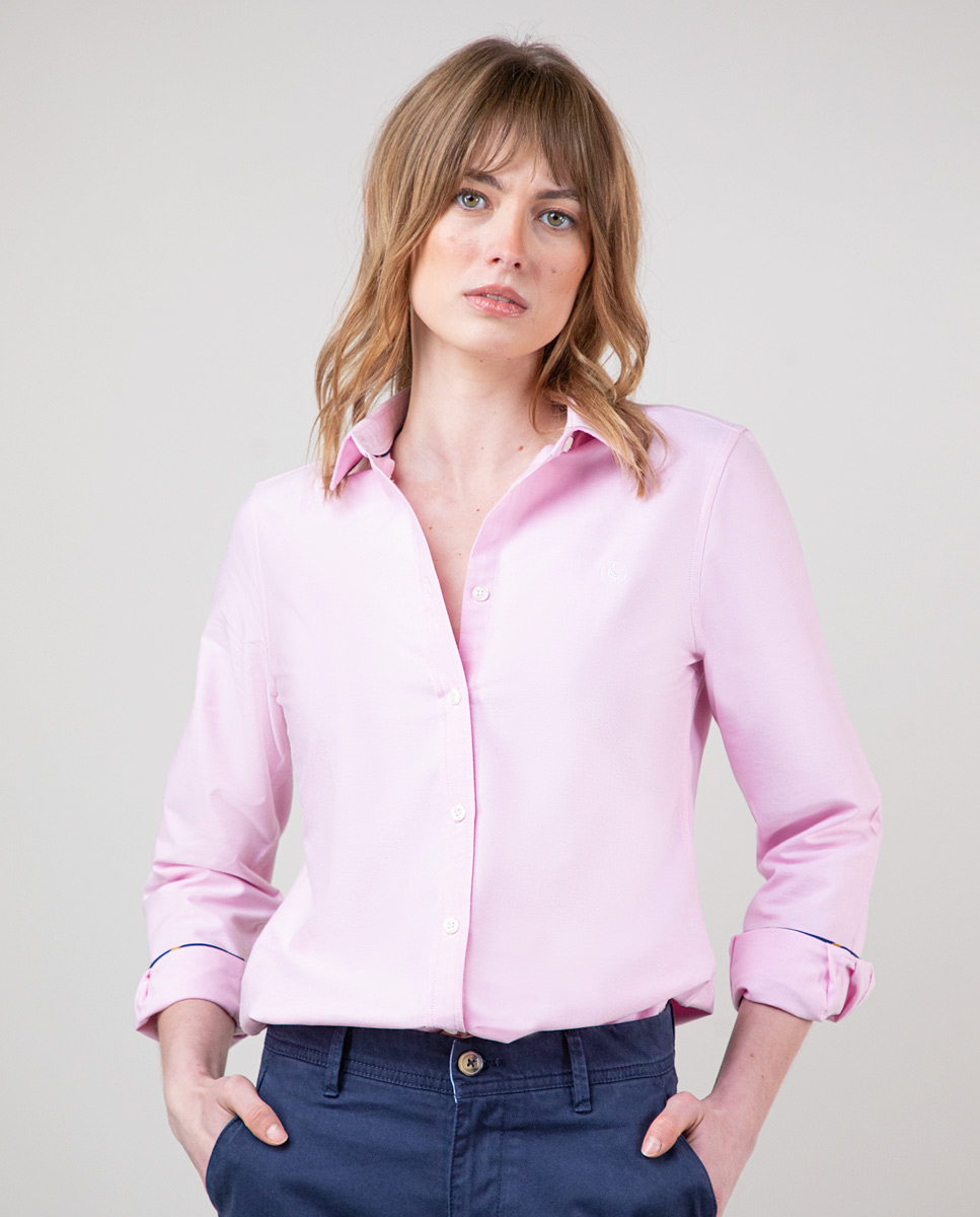 Chemise Oxford Rose