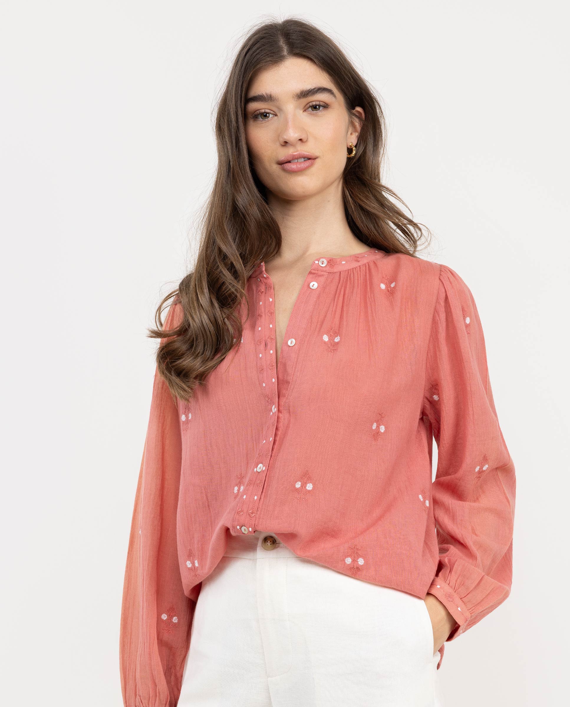 Aurora Embroidered Blouse