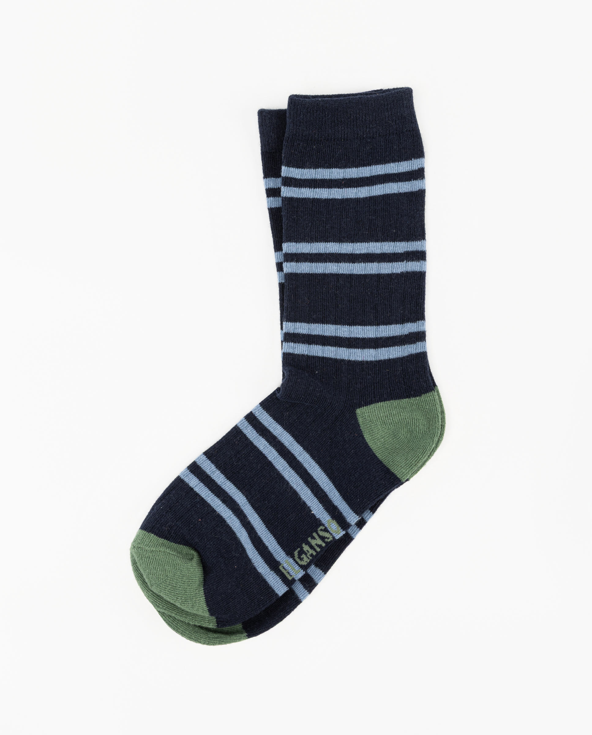 Calcetín Canalé Rayas Marino
