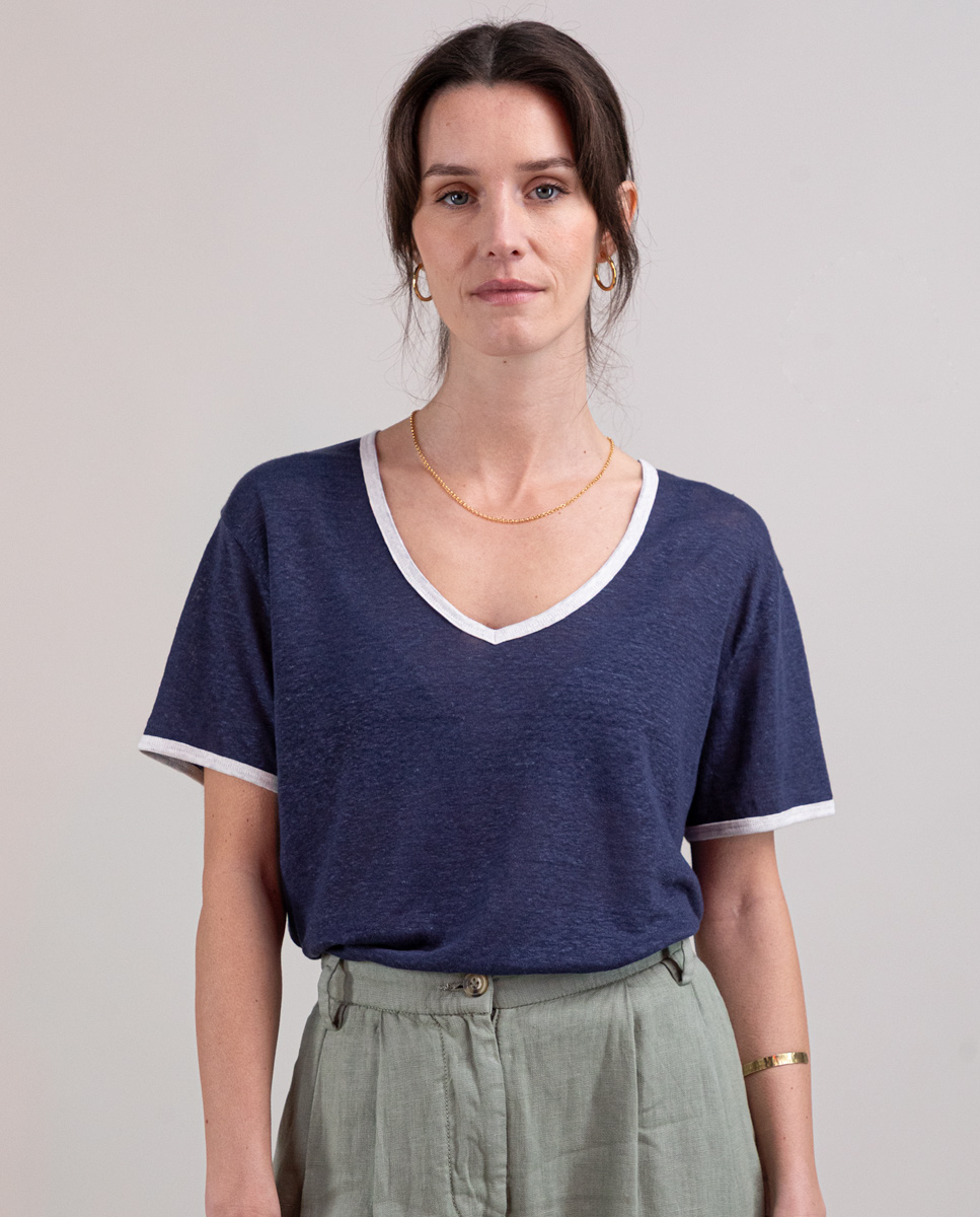 Tee-shirt Lin Marine