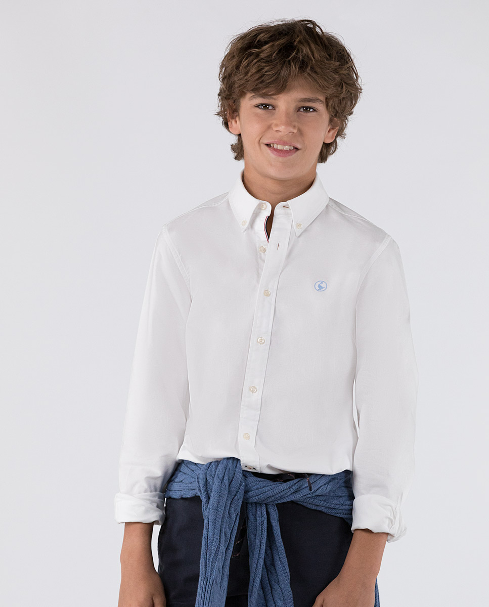 Chemise Pinpoint Blanc
