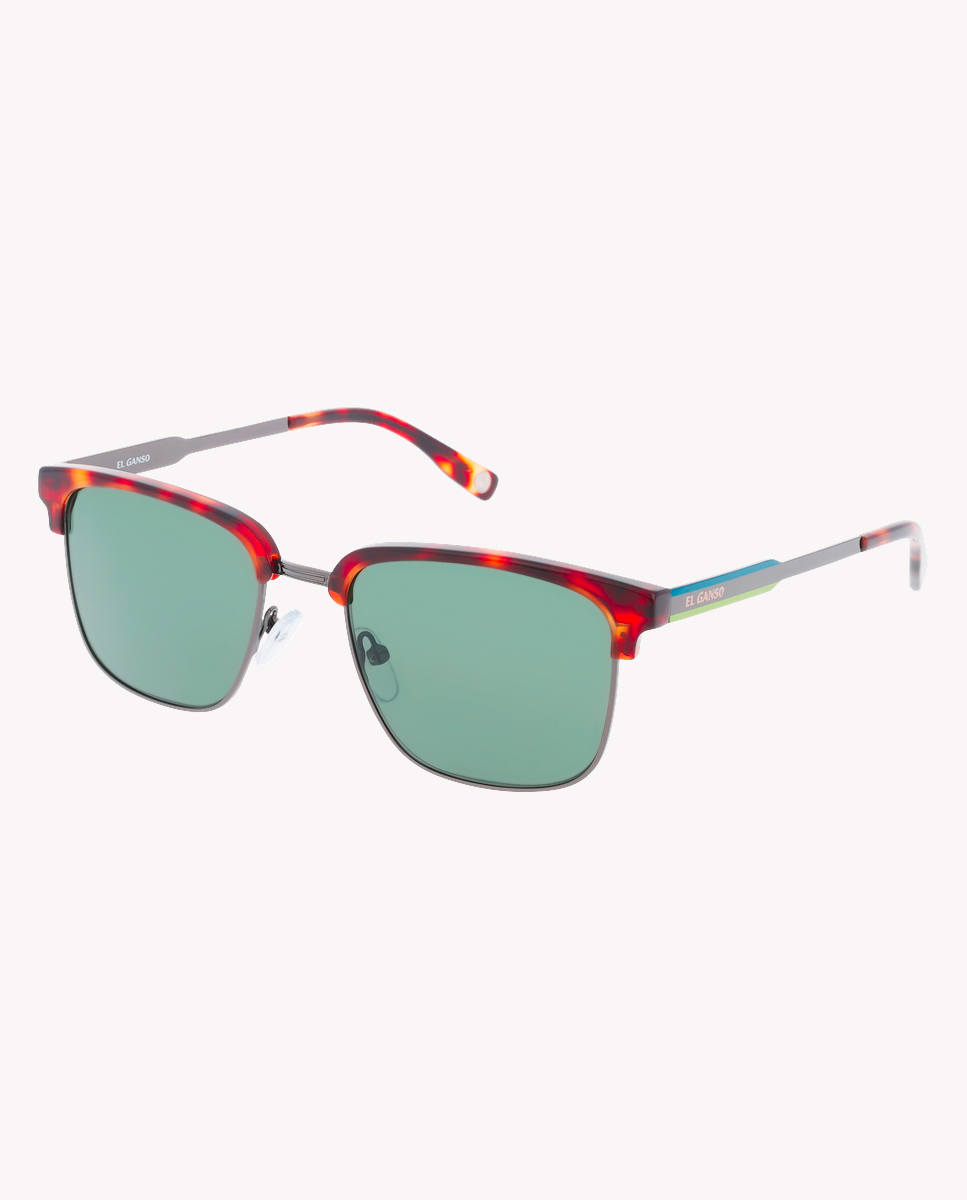 Clubmaster Steel Acetate Havana Sunglasses