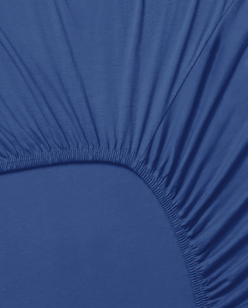 Sheet 90x200 cm varnish 30 cm logo 180 threads natural