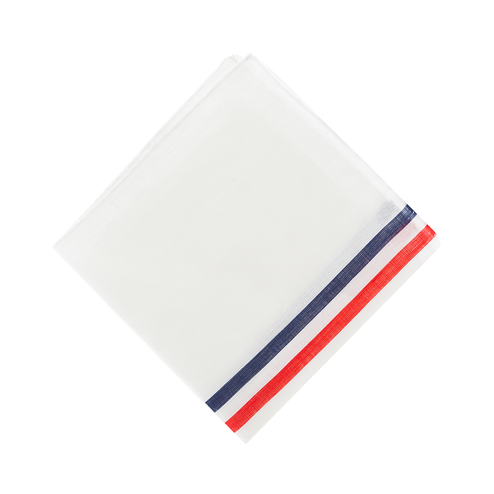 Pochette Lino Blanco Bandera