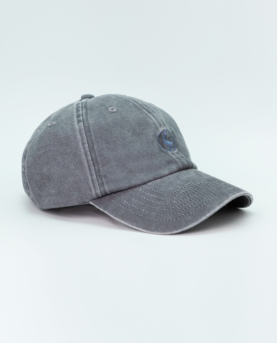Gorra Twill Washed Gris