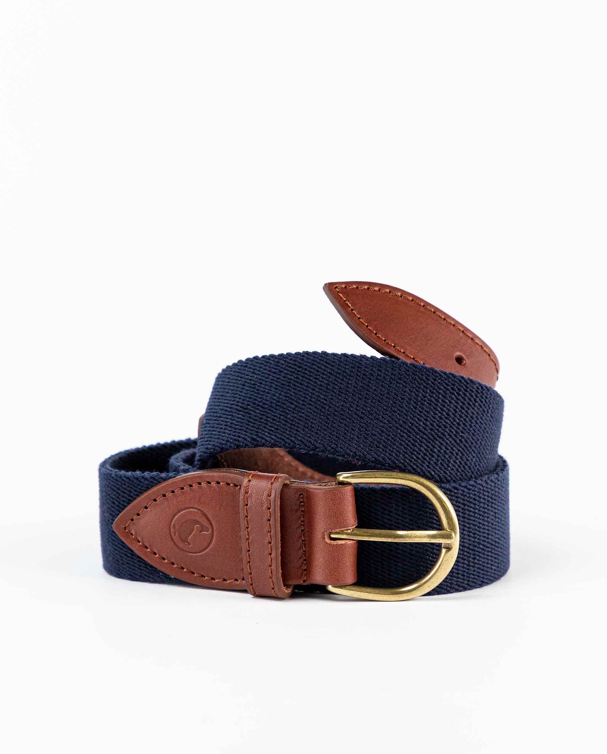 Cinturón Elástico Liso Marino