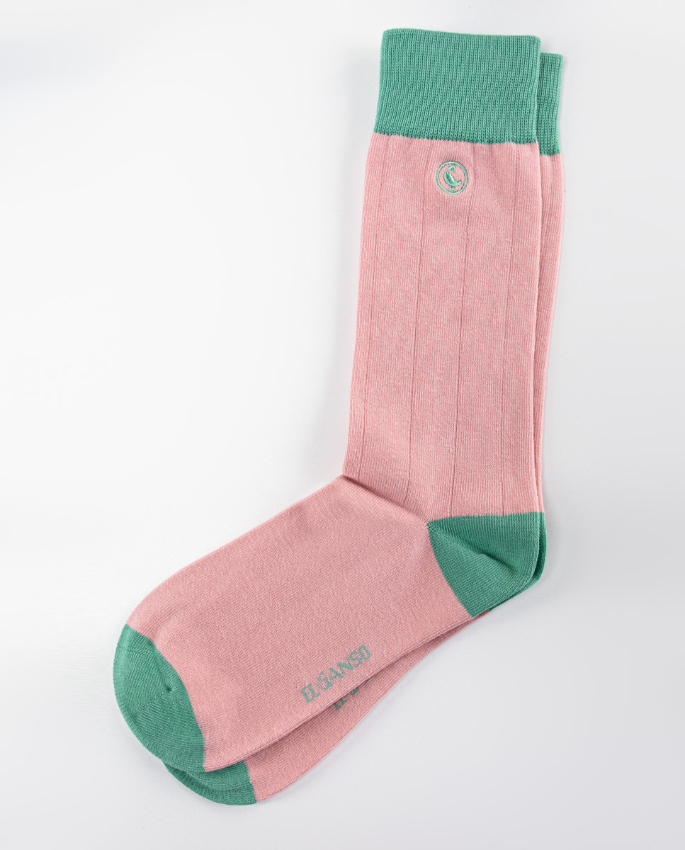 Pink Cotton Socks