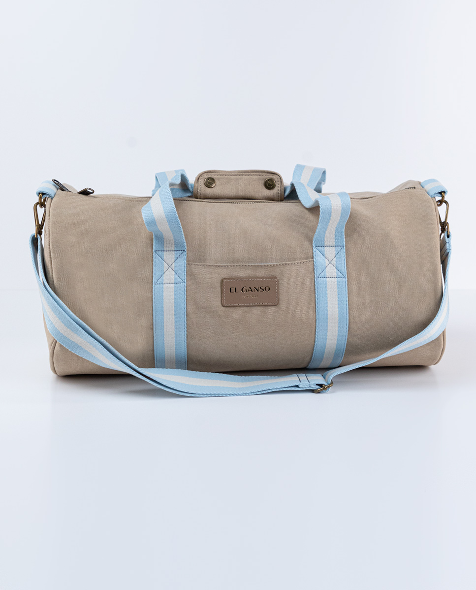Beige Canvas Bag
