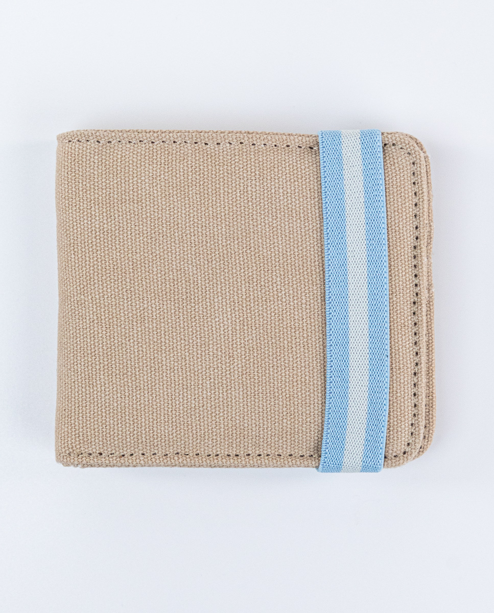 Porte-cartes Toile Beige