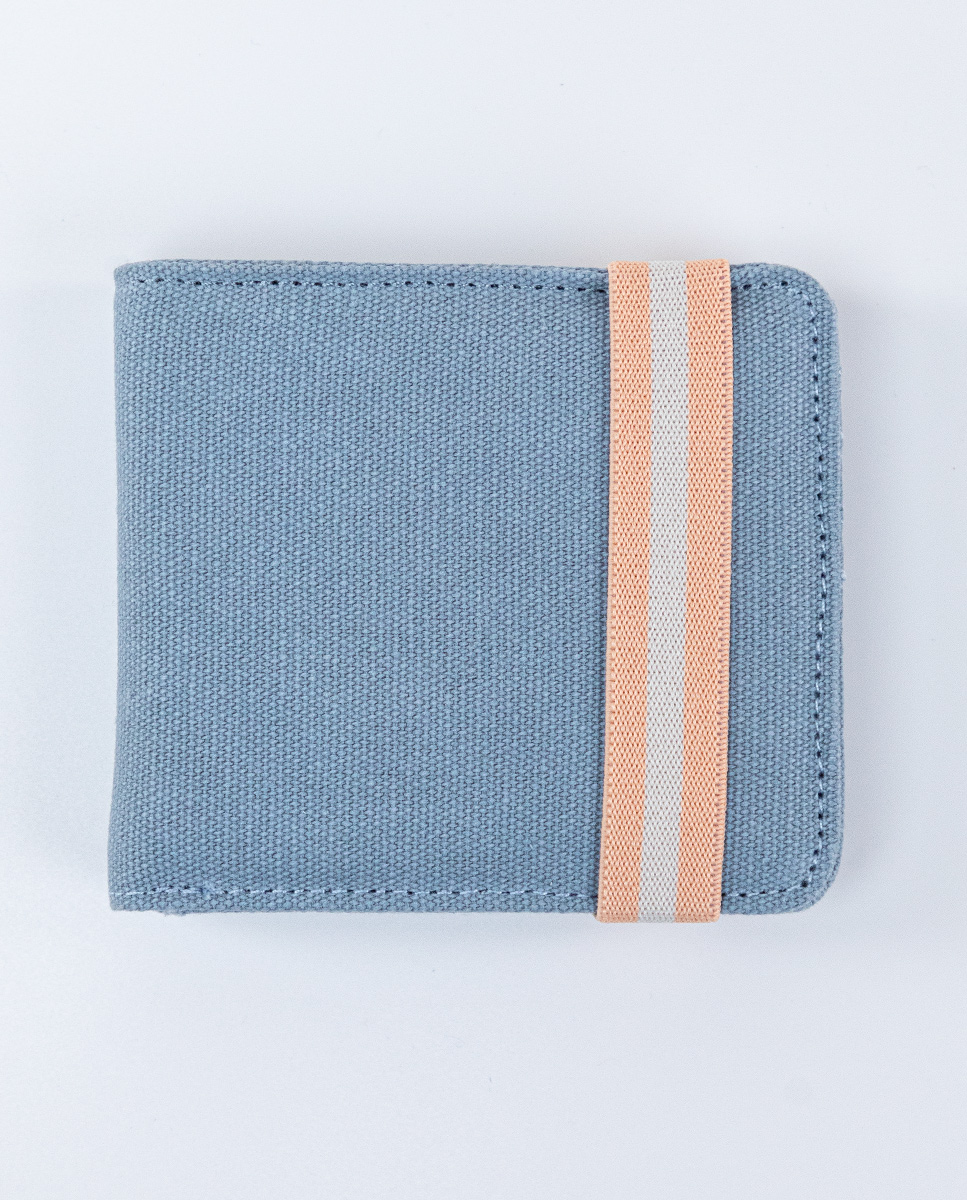 Blue Canvas Wallet