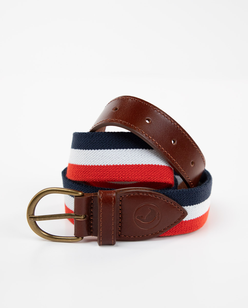 Iconic Striped Elastic Belt