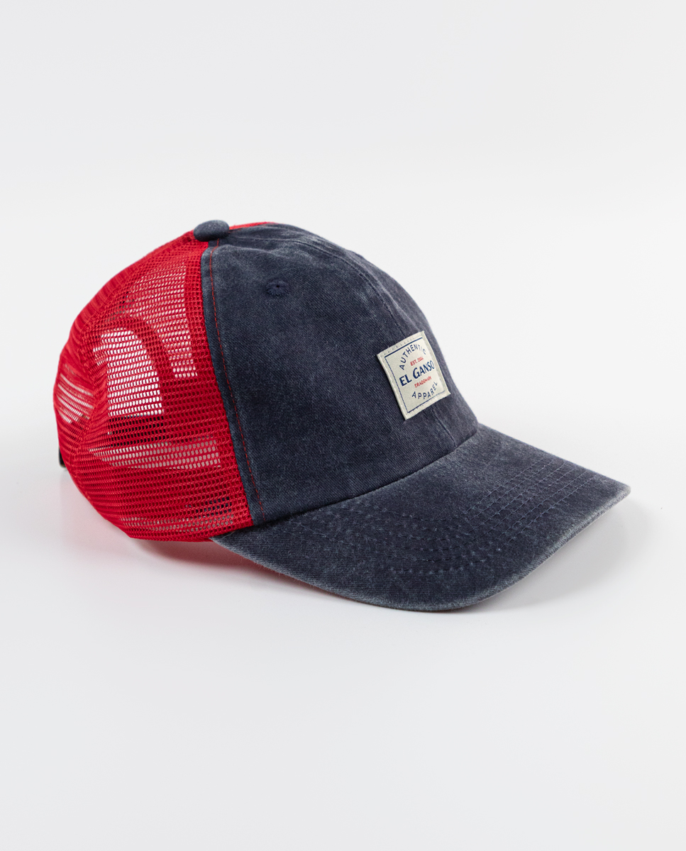 Washed Navy Trucker Hat