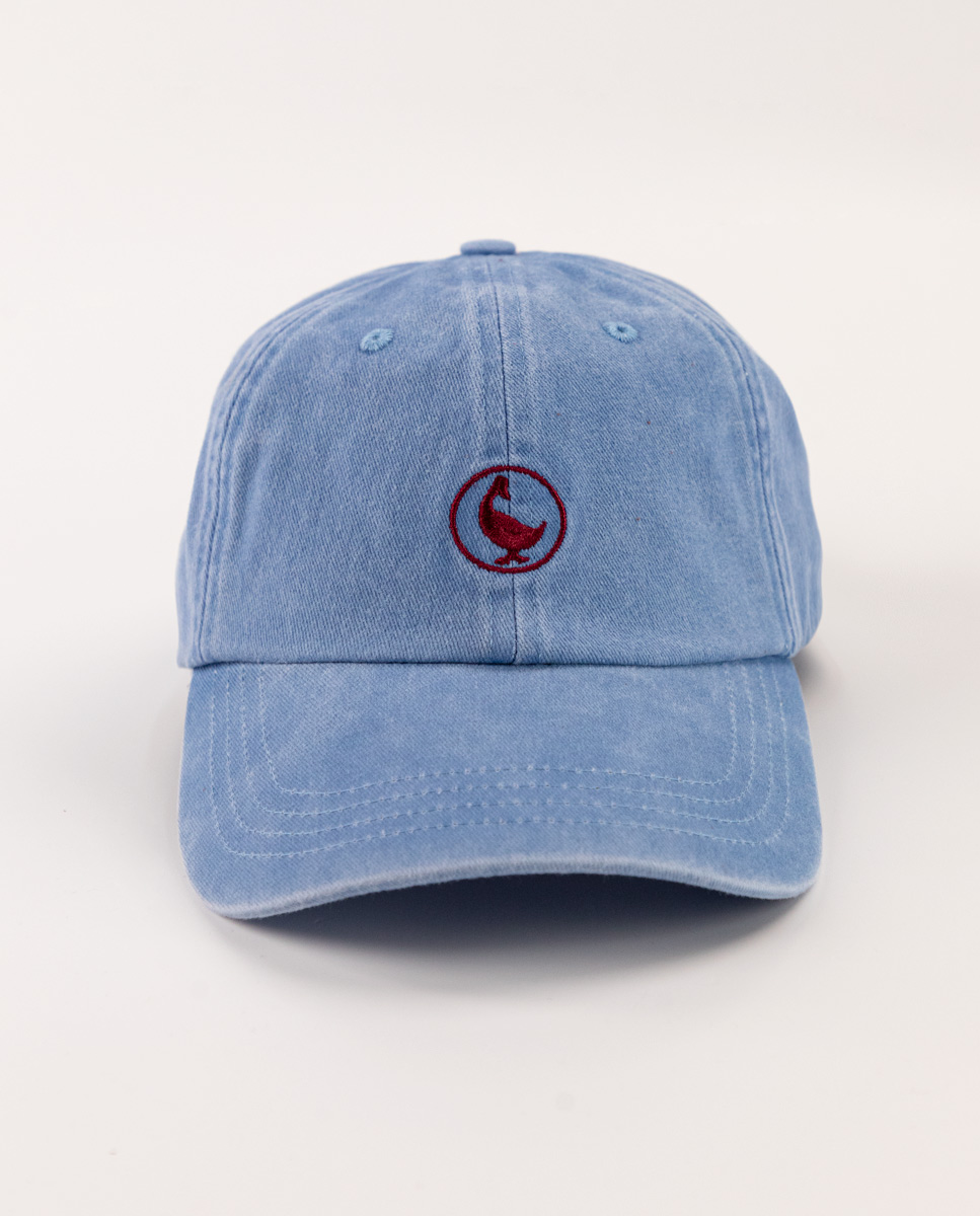 Casquette Coton Délavé Bleu Ciel