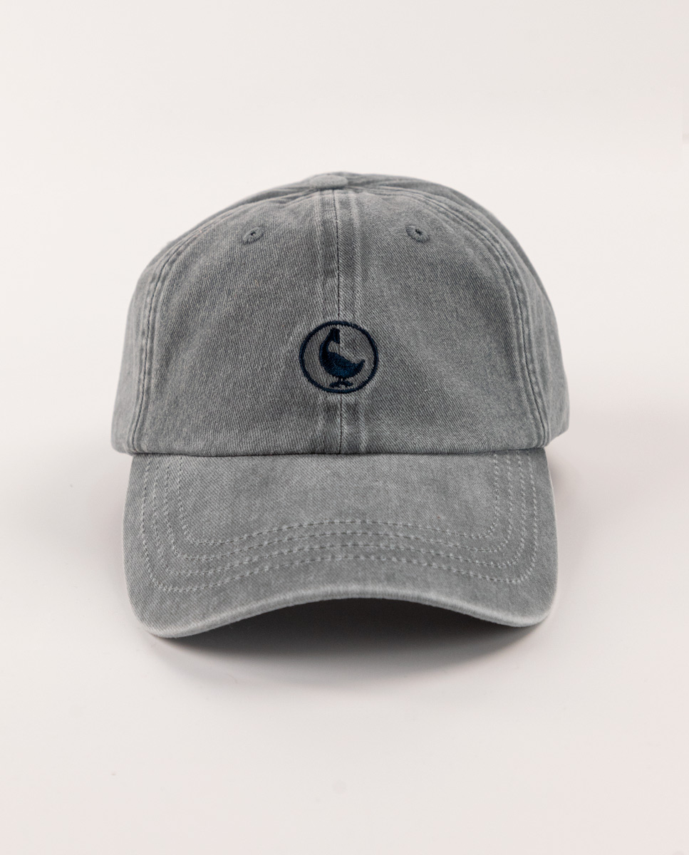 Casquette Coton Délavé Gris