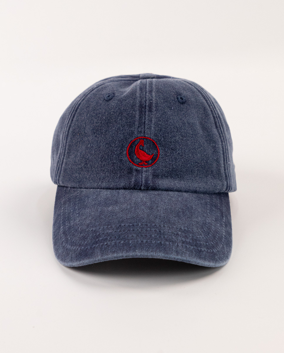 Casquette Coton Délavé Marine
