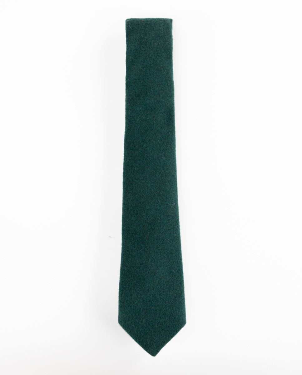 Green Wool Tie
